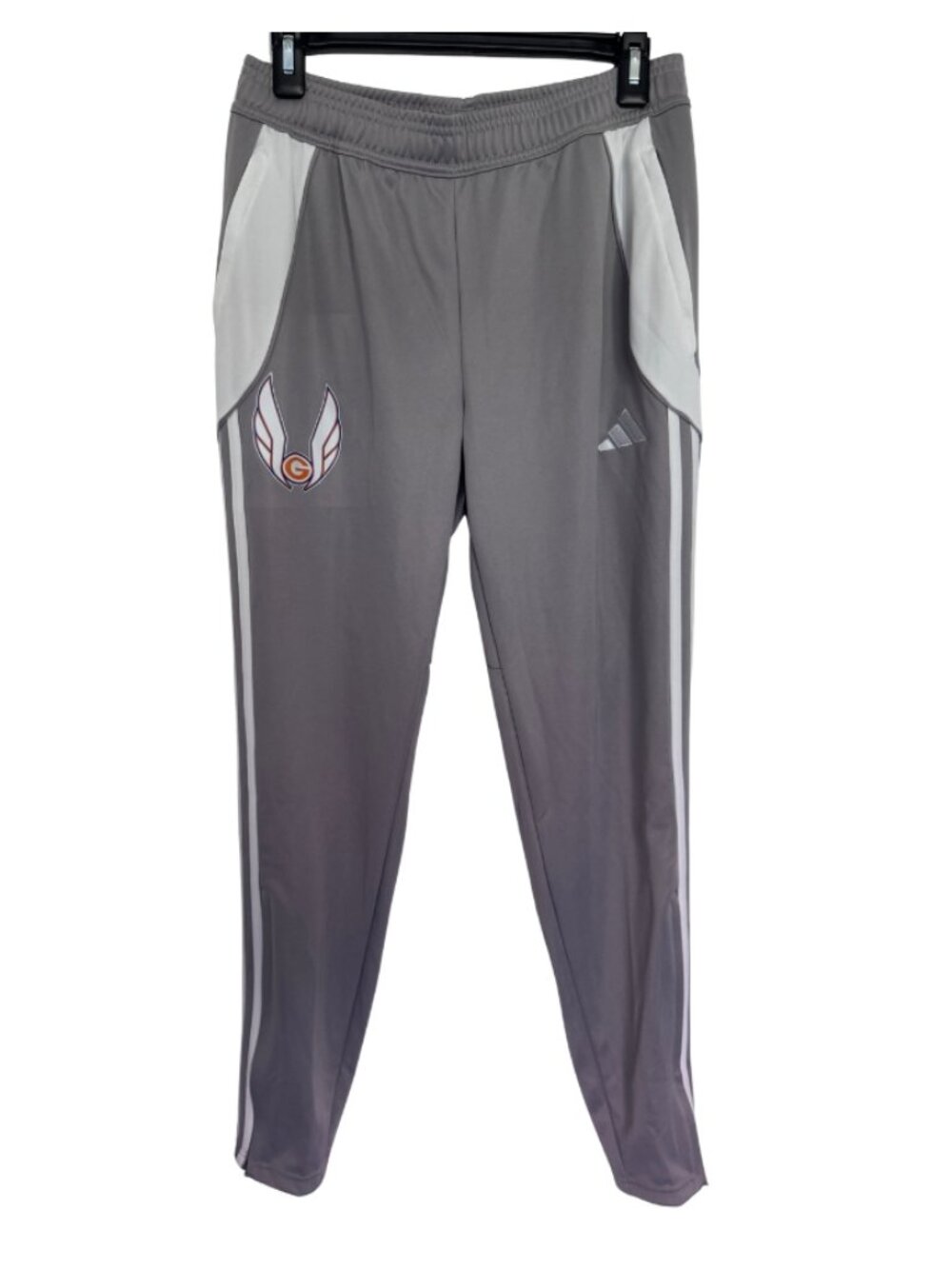 Adidas | Women soccer pants | gray white | size S